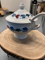 Boerenbond soepterrine en een opschep leppel., Huis en Inrichting, Keuken | Servies, Ophalen, Glas, Overige stijlen