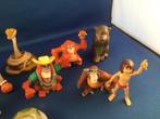 Disney. Jungle Book Figuren 9 delig., Ophalen of Verzenden, Leeuwenkoning of Jungle Boek, Gebruikt, Beeldje of Figuurtje