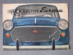 Brochure NECKAR EUROPE (Vorm. NSU Heilbronn) - 1962 NL, Boeken, Auto's | Folders en Tijdschriften, Ophalen of Verzenden, Gelezen