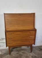 Vintage Creafort secretaire uit de jaren 60, Huis en Inrichting, Kasten | Secretaires, Ophalen of Verzenden, Zo goed als nieuw
