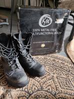 Leren Legerkisten - T.E.A.B., Ophalen of Verzenden, Zwart, Boots