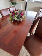eetkamertafel, Ophalen, Klassiek - antiek, Gebruikt, 200 cm of meer