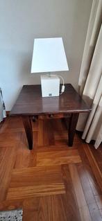 Bijzettafel hout, Gebruikt, Klassiek, Vierkant, 55 tot 75 cm