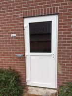 Kunststof Buitendeur met Kozijn | Goedkoop en voorraad, Doe-het-zelf en Verbouw, Deuren en Horren, Niet ingevuld, 80 tot 100 cm