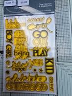 Technique tuesday: Kids are cool (by Ali Edwards), Hobby en Vrije tijd, Stempelen, Ophalen of Verzenden, Nieuw, Clearstamp