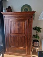 Stoere houten jagerskast, Antiek en Kunst, Antiek | Meubels | Kasten, Ophalen