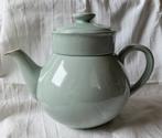Petrus Regout groen/blauw vintage theepot, Huis en Inrichting, Keuken | Servies, Overige typen, Ophalen of Verzenden, Zo goed als nieuw