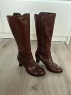 Hoge, leren, bruine damelaarzen, Gabor, maat M., Kleding | Dames, Schoenen, Hoge laarzen, Bruin, Gabor, Ophalen of Verzenden