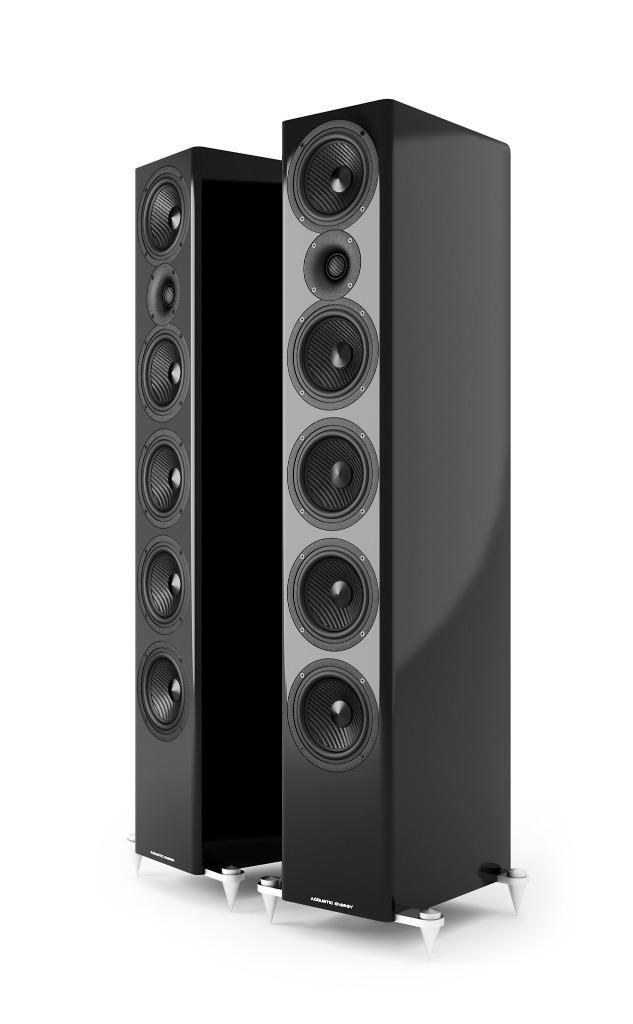 Acoustic Energy: AE520 Speakers - 2 stuks - Zwart, Audio, Tv en Foto, Luidsprekers, Nieuw, Front, Rear of Stereo speakers, 120 watt of meer