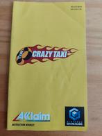GameCube Crazy Taxi Handleiding., Spelcomputers en Games, Games | Nintendo GameCube, Ophalen of Verzenden