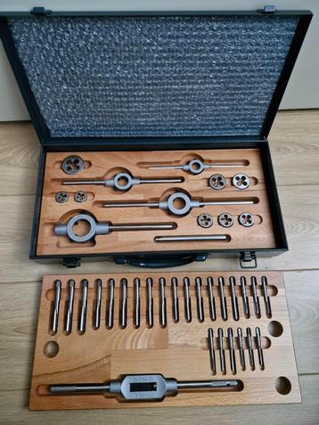Bahco 1460M/1 draadsnijset draadtapset tapset 37-delig NIEUW beschikbaar voor biedingen