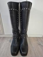 Hoge laarzen mt 40 nieuwstaat, Kleding | Dames, Schoenen, Hoge laarzen, Verzenden, Zwart, Sasha