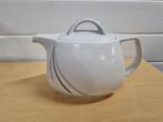 theepot winterling zwart grijze streep, Ophalen of Verzenden