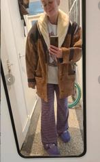 Lammy coat, Romy Boomsma stijl, Bruin, Maat 42/44 (L), Ophalen of Verzenden, Vintage