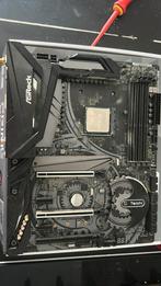 Asrock x470 taichi met amd 2600x, Gebruikt, DDR4, Ophalen of Verzenden, ATX