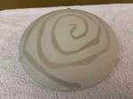plafond lamp, Ophalen of Verzenden, Gebruikt, Glas