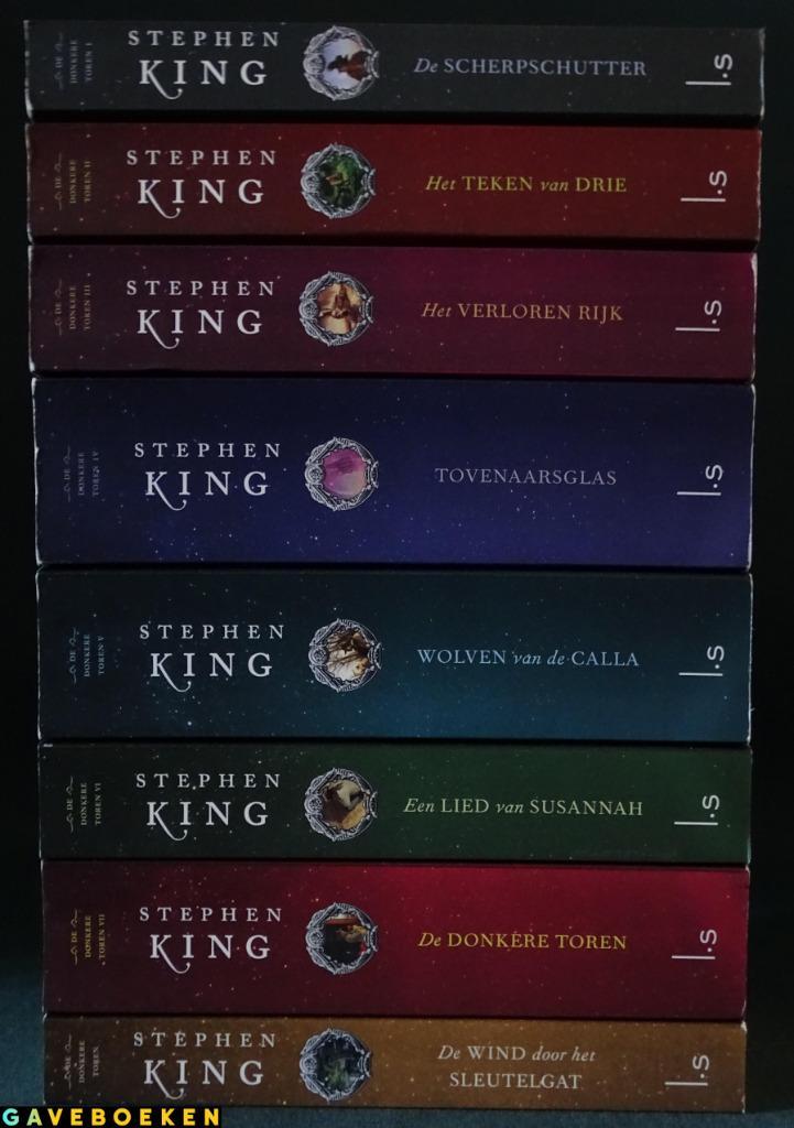 Donkere Toren - Stephen King - Luitingh Sijthoff - 8x - SC, Boeken, Fantasy, Gelezen, Ophalen of Verzenden