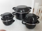 MOSSELPANNEN, Huis en Inrichting, Keuken | Potten en Pannen, Ophalen of Verzenden, Zo goed als nieuw, Pot, Bus of Blik