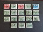 1940 Guilloche zegels NVPH nr 356-373 postfris, Postzegels en Munten, Postzegels | Nederland, Verzenden, T/m 1940, Postfris