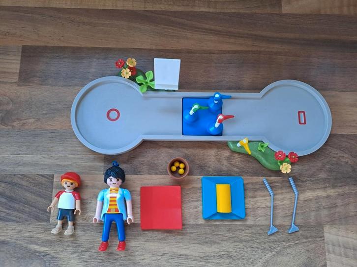Playmobiel minigolf, Kinderen en Baby's, Speelgoed | Playmobil, Zo goed als nieuw, Ophalen of Verzenden