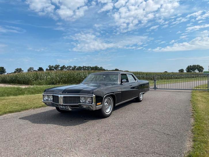 Buick electra 225 455ci, Auto's, Buick, Particulier, Overige modellen, Benzine, Sedan, Automaat, Zwart, Blauw, Ophalen