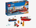 LEGO City 60213 Compleet - Brand aan de kade, Complete set, Ophalen of Verzenden, Lego, Zo goed als nieuw