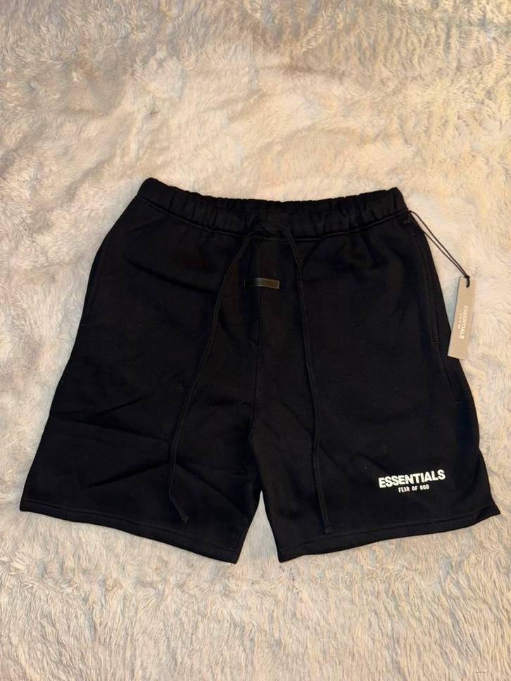 Fear of God Essentials korte broek maat XL, Kleding | Heren, Broeken en Pantalons, Nieuw, Maat 56/58 (XL), Zwart, Ophalen of Verzenden