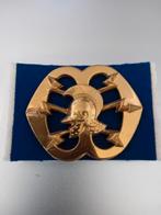Baretembleem verbindingsdienst, Ophalen of Verzenden, Landmacht, Nederland, Embleem of Badge