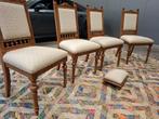 Vintage Henrideux stoel stoelen 4 delig Izgst! Kijk omsch,, Ophalen