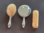 Verzilverde  kaptafelset, Antiek en Kunst, Ophalen of Verzenden, Rechthoekig, Minder dan 50 cm