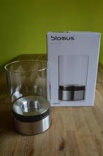 Blomus Windlicht Amilio Rvs 23,5cm, Nieuw, Ophalen of Verzenden, Metaal, Kandelaar