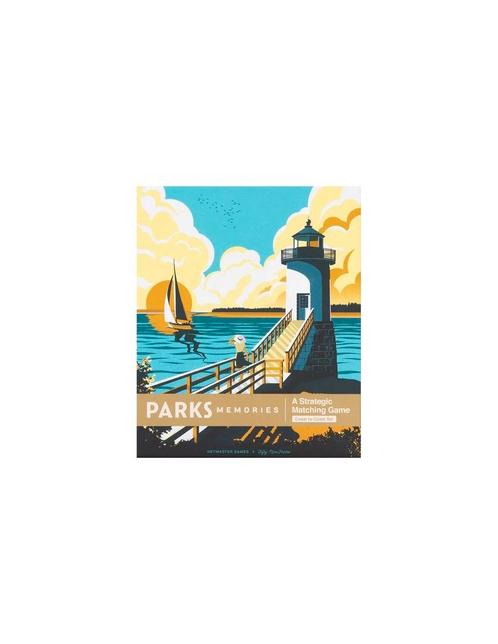 PARKS Memories: Coast to Coast - Geheugenspel, Hobby en Vrije tijd, Gezelschapsspellen | Bordspellen, Nieuw, Een of twee spelers
