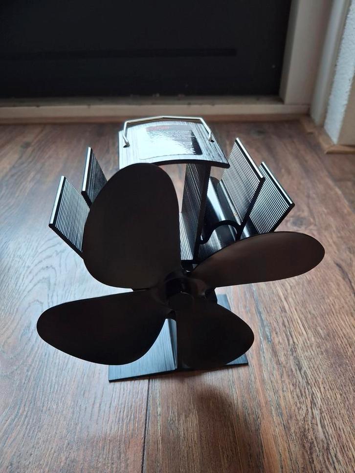 Ecofan Janco de Jong - Kachelventilator, Huis en Inrichting, Kachels, Zo goed als nieuw, Vrijstaand, Overige soorten, Hout, Ophalen of Verzenden