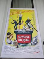 Zeer grote Ingelijste Retro Filmposter: Advance to the Rear, Ophalen, Audio en Video