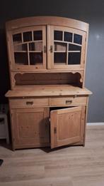 Mooie ruime oud grenen buffetkast, Ophalen, Gebruikt, 50 tot 75 cm, 200 cm of meer