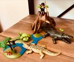 Playmobil krokodillen plas!, Ophalen of Verzenden, Gebruikt, Complete set