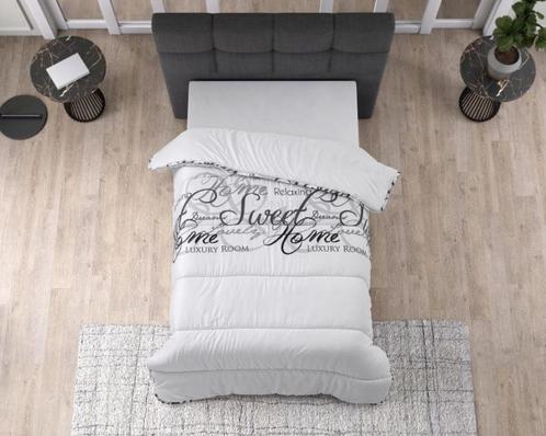 All-in one lazy dekbed 240x200 Wit, Huis en Inrichting, Slaapkamer | Beddengoed, Nieuw, Deken of Dekbed, Tweepersoons, Wit, Verzenden