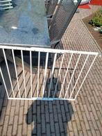 2 metalen traphekjes,wit, Ophalen, Zo goed als nieuw, 115 cm of meer, Metaal of IJzer