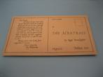 Prospectus Bestelkaartje The Albatros, Ophalen of Verzenden, Gelezen, Catalogus