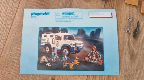 Politie Playmobil, Kinderen en Baby's, Speelgoed | Playmobil, Zo goed als nieuw, Ophalen