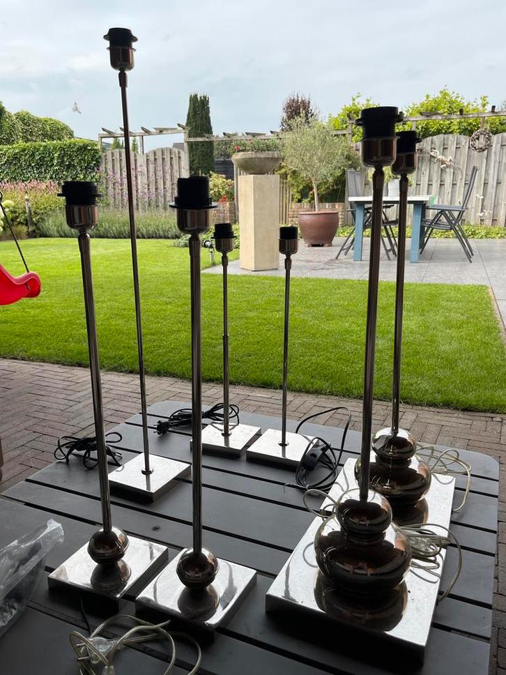 Armaturen voor Staande Lampen - Vintage Look, Los of als Set, Antiek en Kunst, Antiek | Lampen, Ophalen