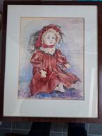 Antieke afbeelding meisje, ca. 1920, Ophalen of Verzenden