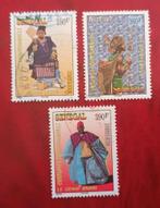 Senegal 2003 , 3 pzs trad customs, Verzenden, Overige landen, Gestempeld