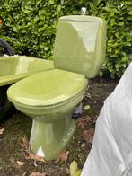 Vintage Groene Badkamer Set, Ophalen, Gebruikt, Met bad