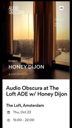Audio Obscura w/ Honey Dijon ADE at The Loft, Tickets en Kaartjes, Evenementen en Festivals, Eén persoon