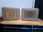 2 oude vintage ptt omroep boxen, Audio, Tv en Foto, Luidsprekers, Overige merken, Gebruikt, Ophalen of Verzenden, Minder dan 60 watt