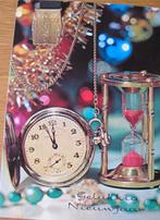 Gelukkig Nieuwjaar - klok met zandloper - 1979, Verzamelen, Verzenden, 1960 tot 1980, Gelopen, Overige thema's