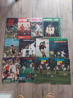 12 voetbalbladen Europa Cup 1960 - 1970 Cruijff - Feyenoord, Boeken, Tijdschriften en Kranten, Ophalen of Verzenden, Zo goed als nieuw