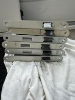 6x Deurbeslag met NEMEF sloten - Compleet, Doe-het-zelf en Verbouw, Hang- en Sluitwerk, Ophalen of Verzenden, Gebruikt, Overige materialen