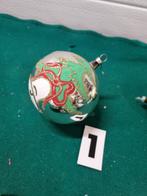 Kerstballen retro glas ballen verschillende, Ophalen of Verzenden
